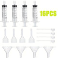 Conjunto de utensílios para decantar perfumes, conjunto de utensílios de plástico transparente para transferência e distribuição de perfume