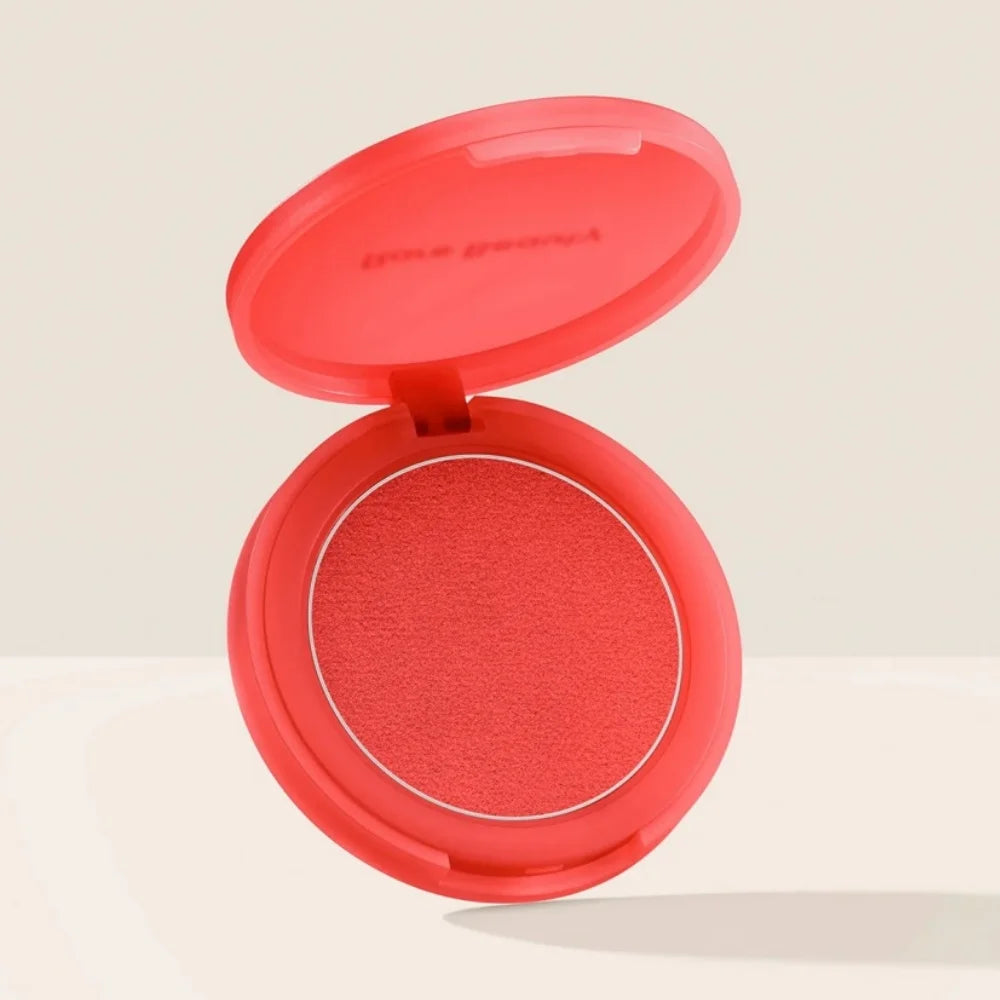 Blush Mate de Longa Duração com Efeito Esbatido e Elástico, Blush em Almofada com Textura de Creme a Pó, Blush Líquido Resistente ao Suor e à Humidade